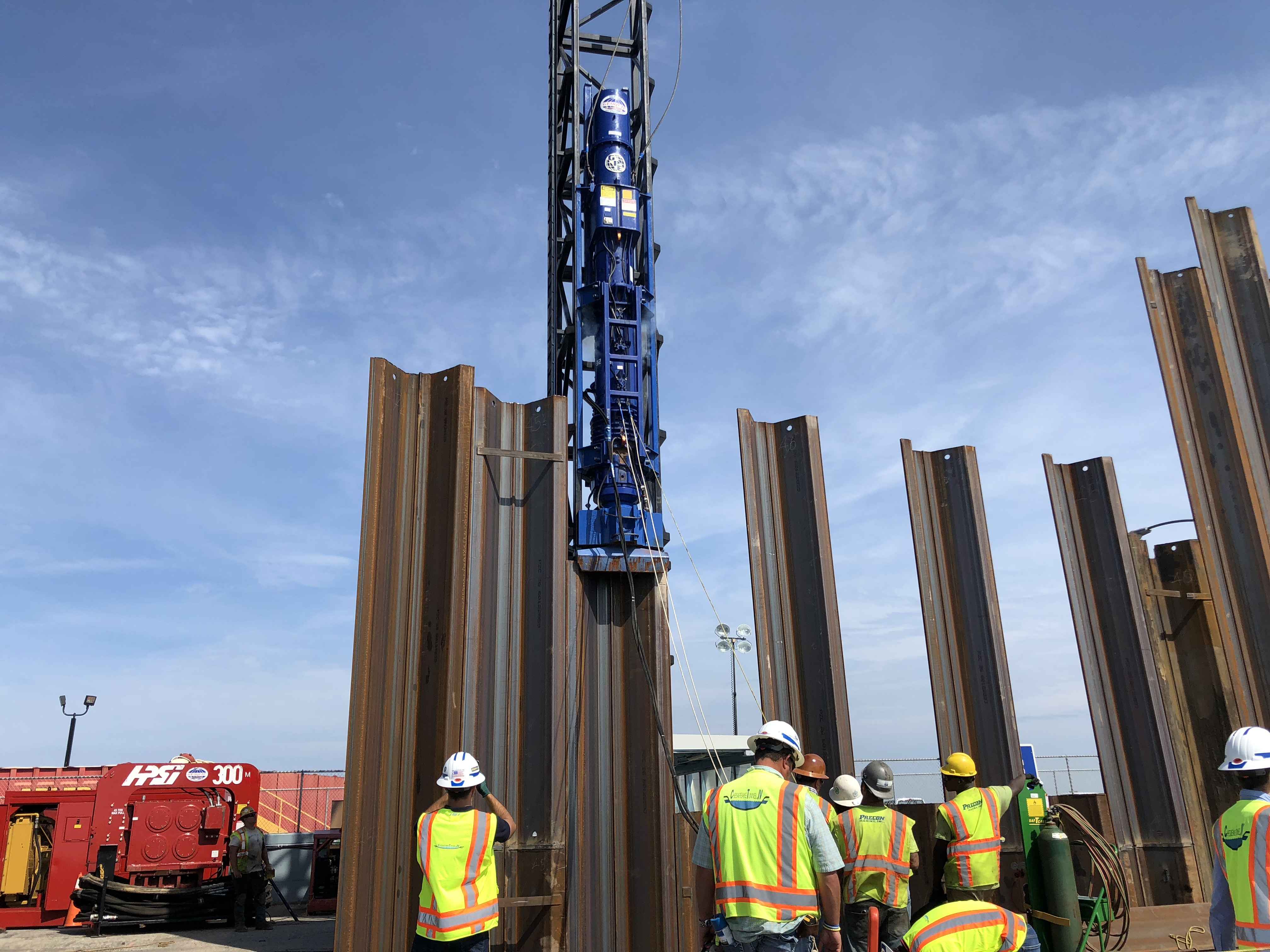 pile driving equipment rental